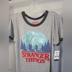 Kohl's Heather Gray Stranger Things T-Shirt - NEW with Tags